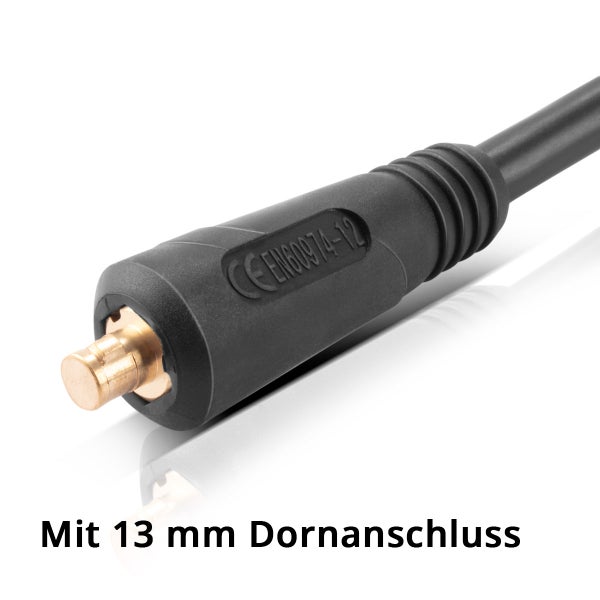 STAHLWERK MMA ARC Elektrodenhalter 200 A mit 5 m Schweißkabel 25 mm² 13 mm Dorn