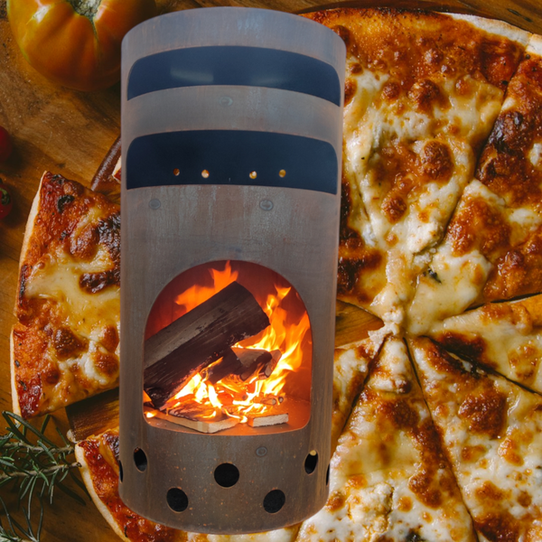 Pizzaofen Corten