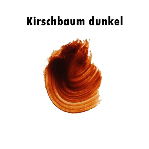 Dunkler Kirschbaum Farbflecks