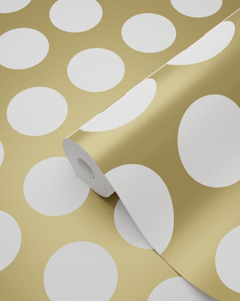 Tapetenrolle mit Punktmuster