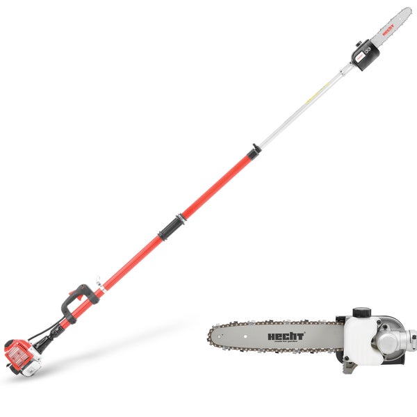 Hochentaster mit Kettensäge und Teleskopstiel