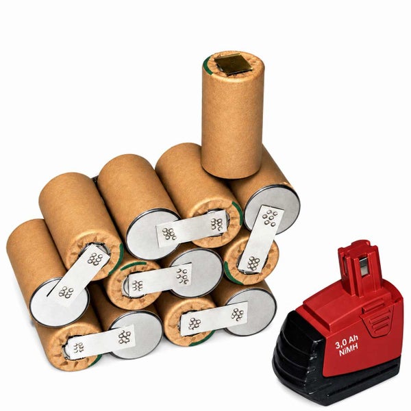 Nickel-Metallhydrid Akku-Pack mit 3,0 Amperestunden für Elektrowerkzeuge