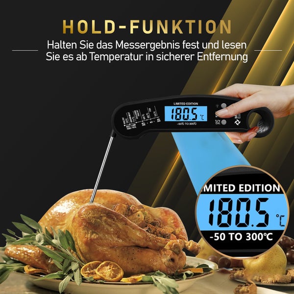MostEssential Fleischthermometer - Limited Edition Black