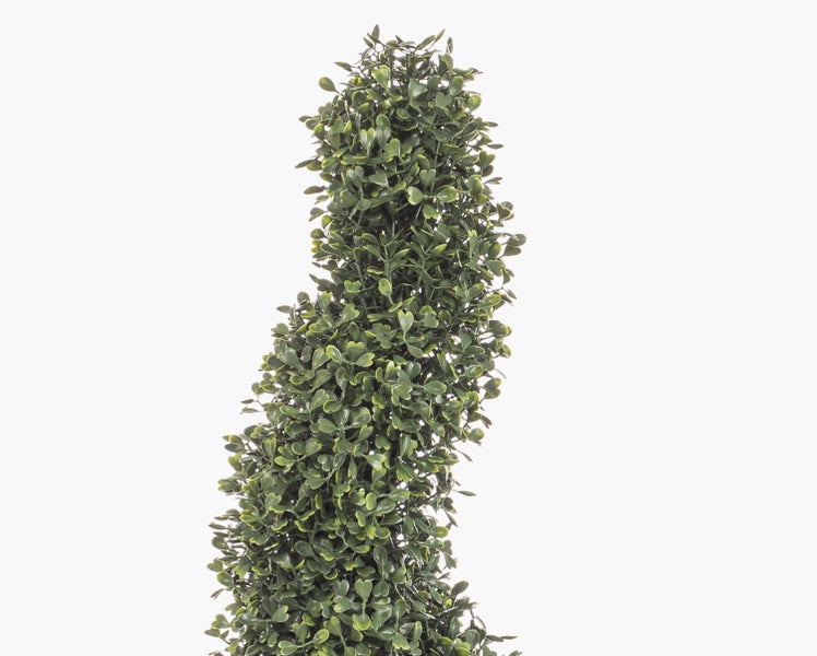 Künstliche Monstera-Ranke mit grünen Kunststoffblättern für die Wanddekoration.