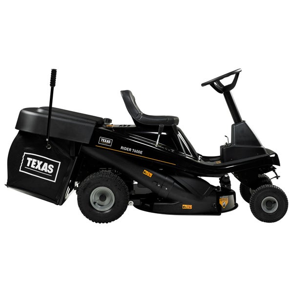 Aufsitzmäher TEXAS Rider 7600E – Rasentraktor 3in1, 432 cm³, 12 PS, 76 cm Schnittbreite, E-Start