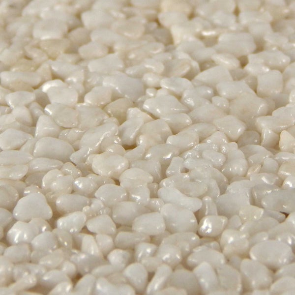 Terralith Marmor - Steinteppich bianco extremo für 1 qm - innen -