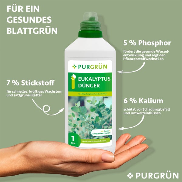 Purgrün Eukalyptus-Dünger 1 Liter