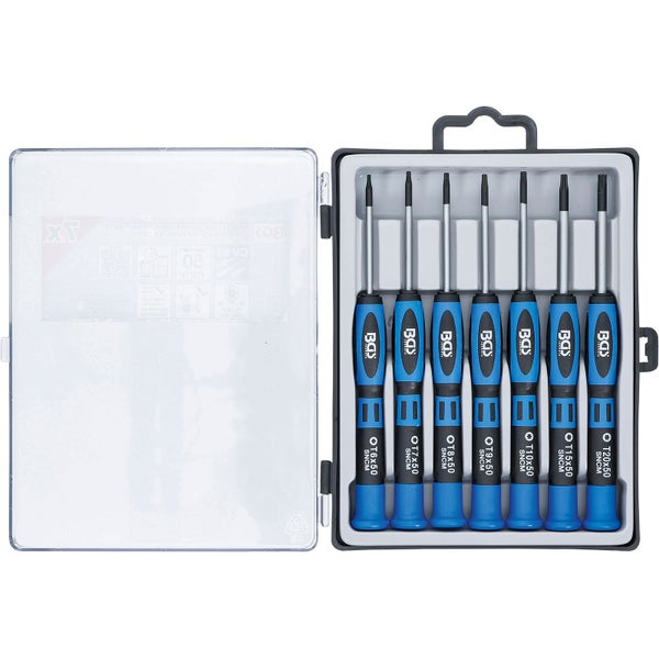 BGS Präzisions-Schraubendreher-Satz T-Profil (für Torx) 7tlg. - 7967