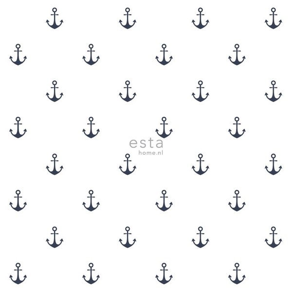 Tapete mit Anker-Motiv