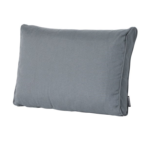 Lounge-Rückenkissen Rib grau - ca. 43x73 cm - 2er-Set