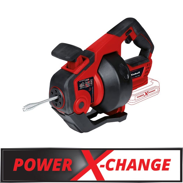 Einhell Rohrreinigungsgerät mit Power X-Change Logo