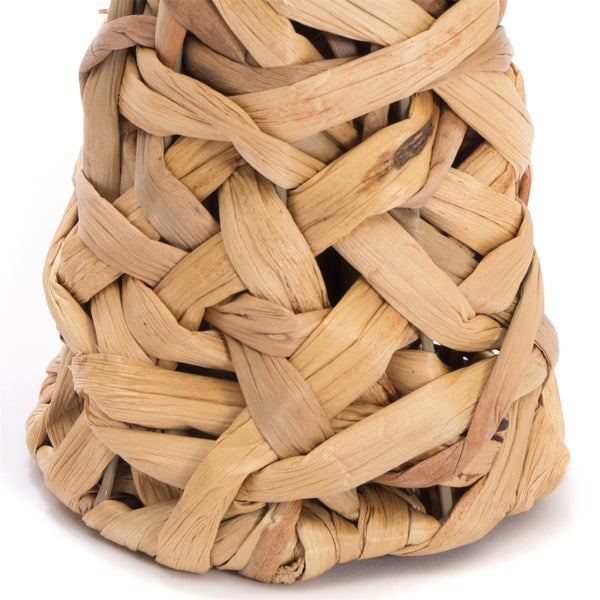 Vase  Malida 40 cm, Wasserhyazinthe naturfarben