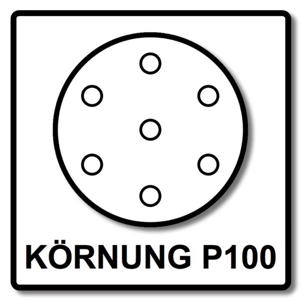 Festool Rubin 2 STF D90/8 P100 RU2/50 Schleifscheibe 90 mm P100 50 Stk. ( 499080 ) für Getriebe Exzenterschleifer RO 90 DX