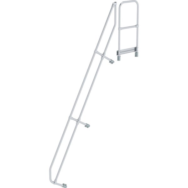 Günzburger Steigtechnik zweiter Handlauf für Treppe mit Plattform 60° mit 12 Stufen - 600592