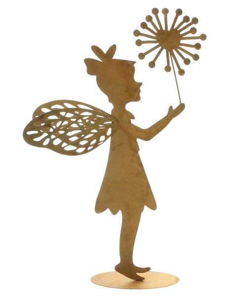 FRANK FLECHTWAREN | Fee Pusteblume, METALL, 16 x 5 x 28,5 cm