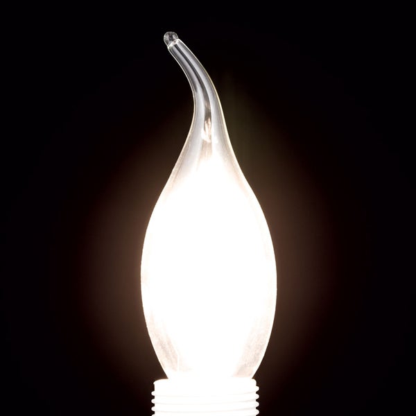 LED Windstoßkerze dimmbar E14/4,5W(40W) 470 lm 2700 K warmweiß