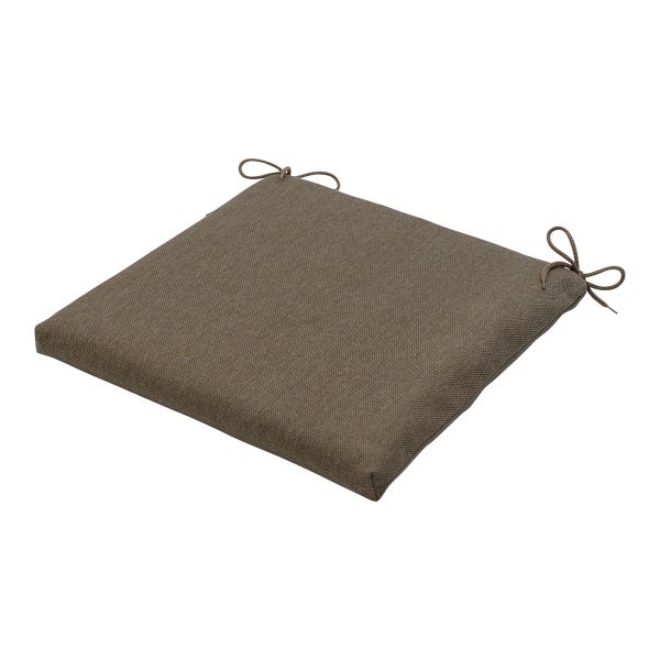 Sitzkissen Taupe Canvas Eco+ - Ca. 40x40 cm - 4er-Set
