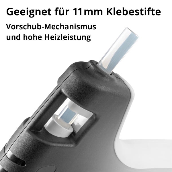 Heißklebepistole geeignet für 11 mm Klebestifte