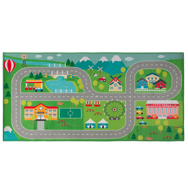 Kinderteppich SEBEN Grün 80 x 150 cm