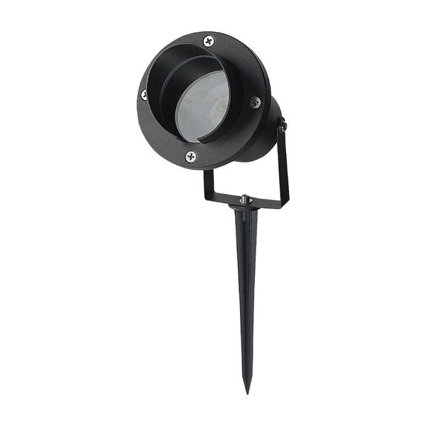 GU10 Außenbeleuchtung - Gartenspikes - Armaturen - Schwarz - IP65 - Modell Nr: - VT-7704