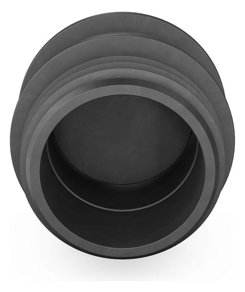 CRASSUS Gummiadapter CGA 123-130 | 102, CRA10008, innenliegender Adapter zur Verbindung und Reduzierung zweier Abwasserrohre von unterschiedlichen Außen- bzw. Innendurchmessern