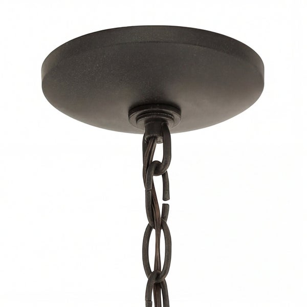 Deckenbaldachin und Kette einer Hängelampe