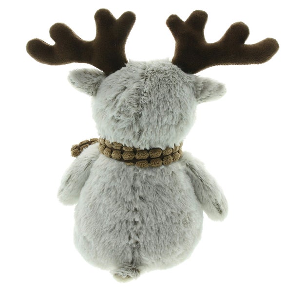 FRANK FLECHTWAREN | Türstopper Rentier, ca. Höhe 25 cm, POLYESTER, SAND