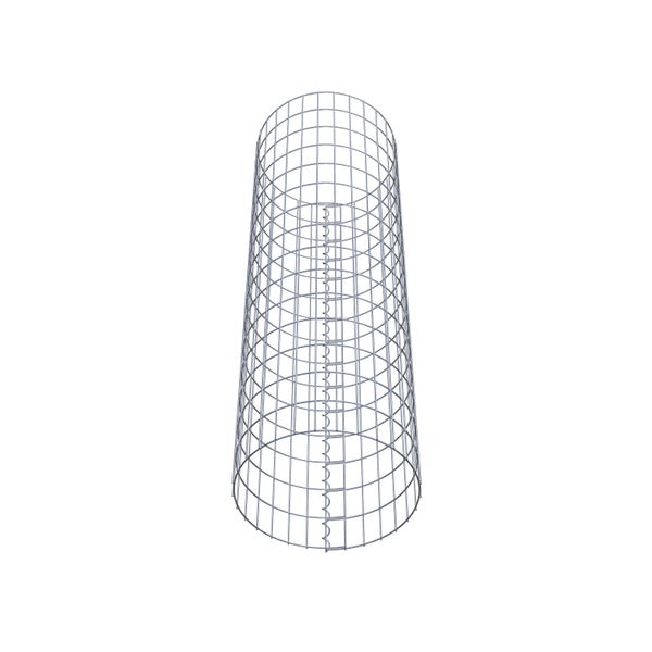 Gabionensäule Durchmesser 47 cm, MW 5 x 10 cm rund - Höhe: 1,50 m