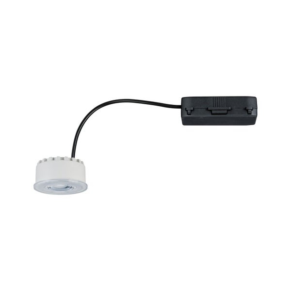 LED-Unterbauleuchte mit schwarzem Gehäuse