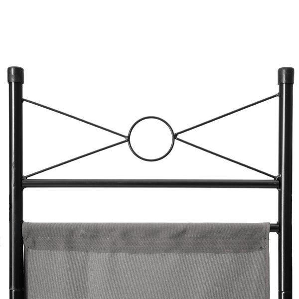 Raumteiler tectake  4-teiliger Blickschutz 160 x 2,5 x 180 cm