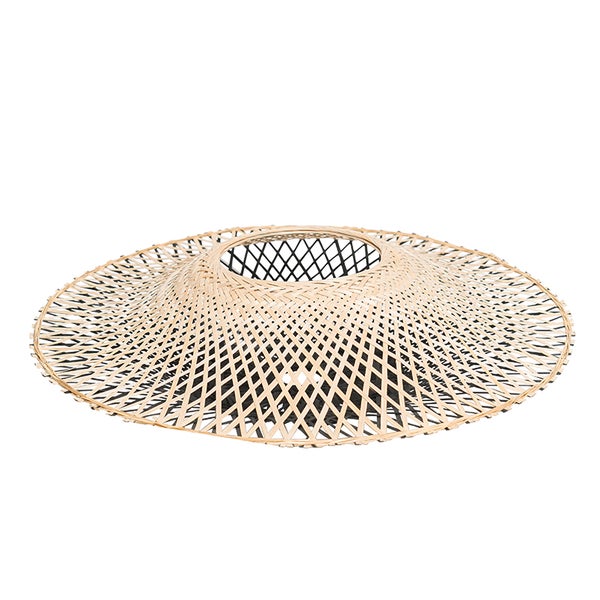 Orientalischer Lampenschirm Rattan 50 cm - Rina