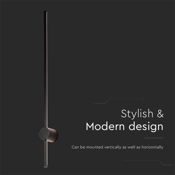 Moderne Wandleuchte zur vertikalen oder horizontalen Montage