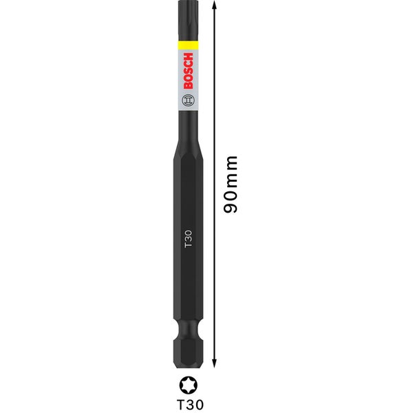 Bosch PRO Torx Impact Bit T30 90 mm - 2608522537