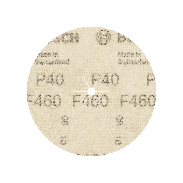 Schleifscheibe P40 F460, hergestellt in der Schweiz