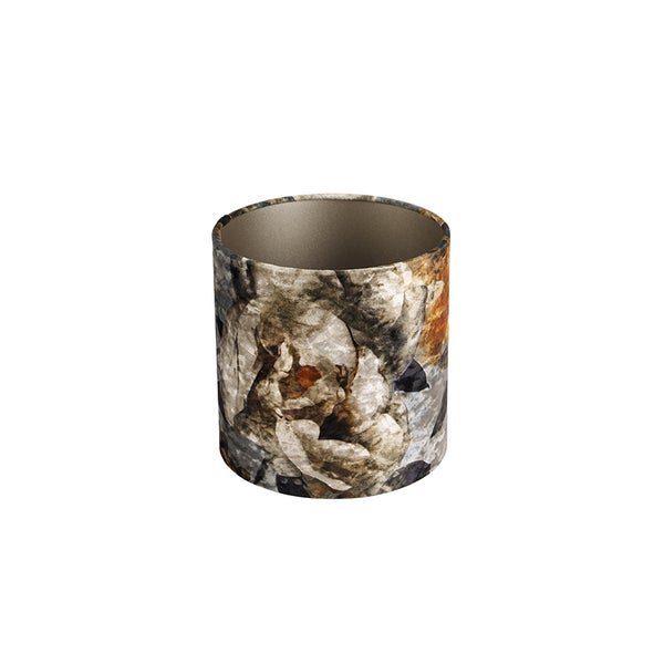 Velours Lampenschirm Blumenmuster 20/20/20