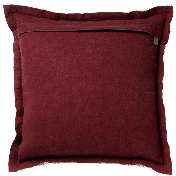 Burto Dekokissen - Unifarben 60x60 cm, Rot