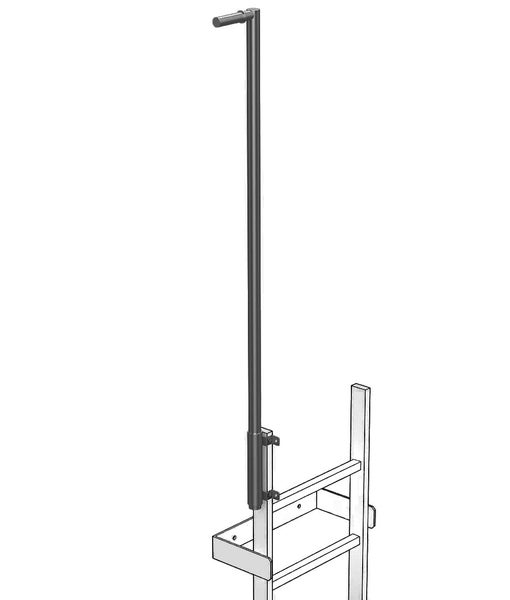 Zarges Einstiegshilfe versenkbar Edelstahl Ø44mm