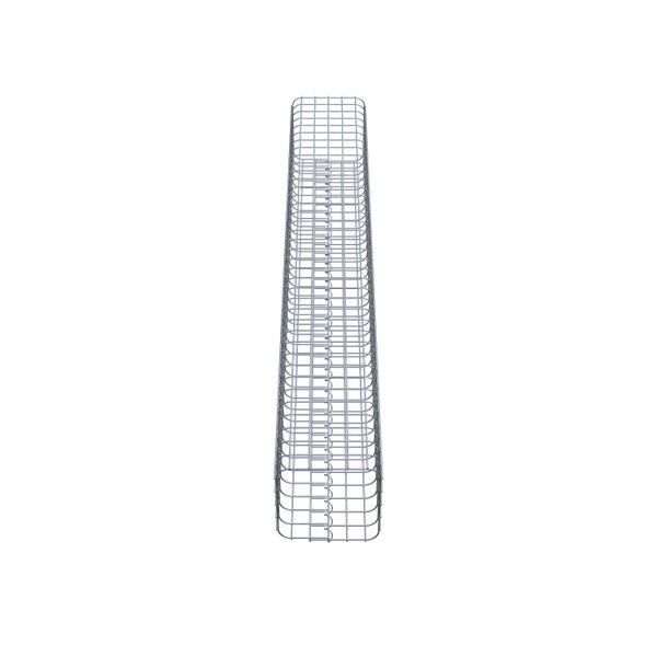 Gabionensäule 27 x 27 cm MW 5 x 5 cm eckig - Höhe: 1,90 m