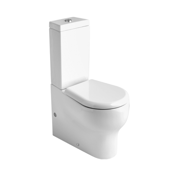 Stand-WC-Kombination mit Spülrand | Soave
