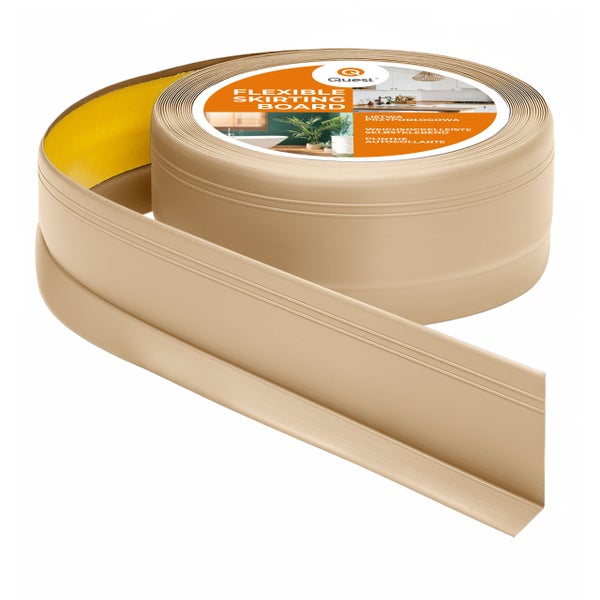 Flexible selbstklebende Sockelleiste auf Rolle