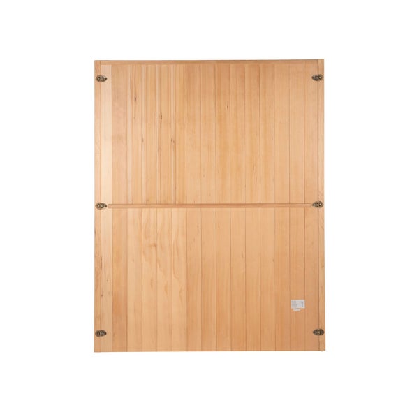 Home Deluxe - Traditionelle Sauna - Skyline L - 120 x 150 x 190 cm - für 2-3 Personen, Hemlocktanne, inkl. Saunaofen, Saunazubehör I Dampfsauna Aufgusssauna Finnische Sauna Bio Sauna