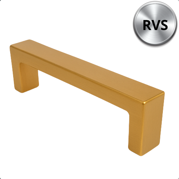 Möbelgriff Stangengriff Atlanta Lochabstand 96 mm Gold