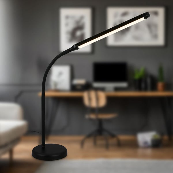 LED Schreibtischlampe Tischlampe Büroleuchte Dimmbar Touch Warmweiß Schwenkbar