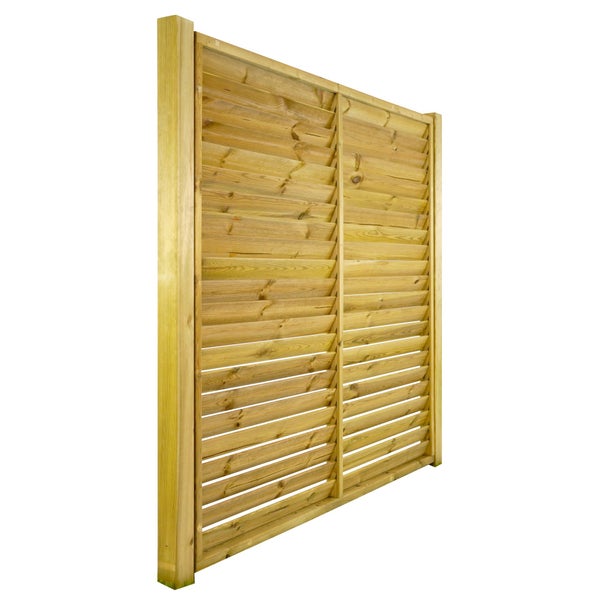 Holz Sichtschutzzaun für den Garten