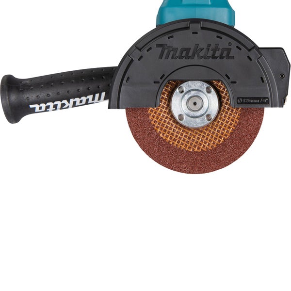 Makita Winkelschleifer mit 125 mm Durchmesser Schleifscheibe