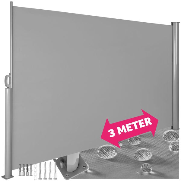 Tenda Laterale DEMA 180x300 Cm Beige - Perfetta Per Balcone E Terrazzo!