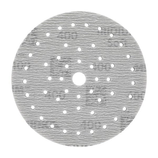 Mirka Iridium Soft Schleifscheiben Ø 150 mm / Korn P400 / Klett Multifit / 20 Stück / schaumbasiertes Schleifmittel für präzises Trockenschleifen, Klarlackschliff, Finish