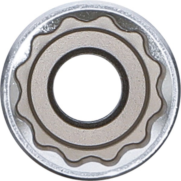 BGS Steckschlüssel-Einsatz Zwölfkant tief Antrieb Innenvierkant 12,5 mm (1/2) SW 22 mm - 10687