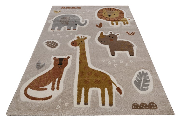 Kinderteppich Sand Beige meliert Nala & Friends Smart Kids 200x290 cm