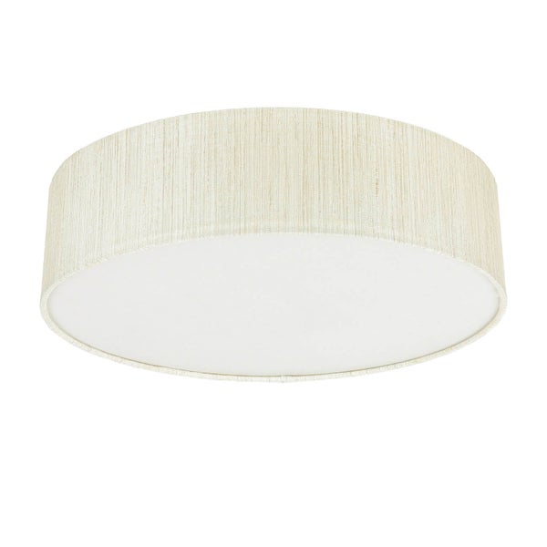 Deckenleuchte mit Stoffschirm